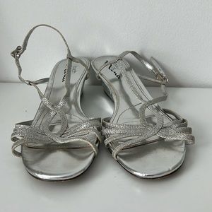 Touch of Nina silver heels